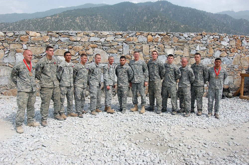 TF Rock Medal, Badge Presentations