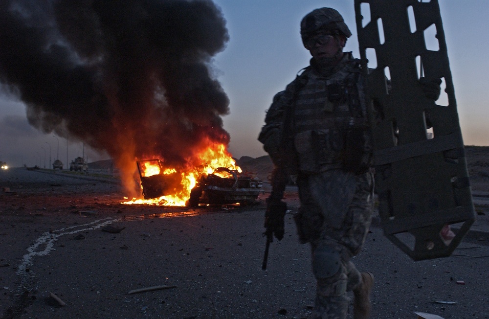 U.S., Iraqi joint operation uncovers cache, IEDs