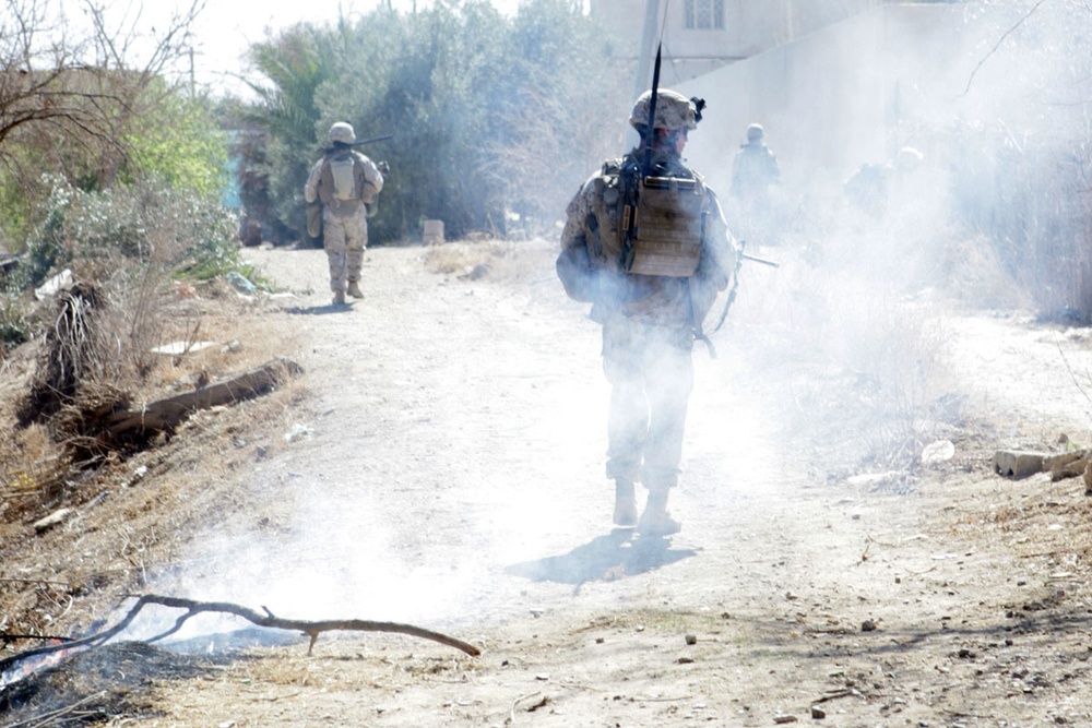 3rd Battalion, 4th Marines conduct patrols, train Iraqi security forces