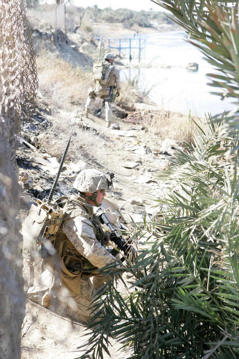3rd Battalion, 4th Marines conduct patrols, train Iraqi security forces