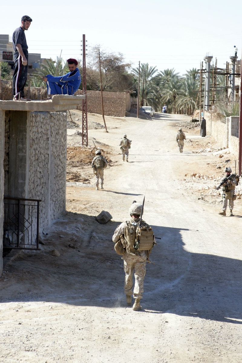 3rd Battalion, 4th Marines conduct patrols, train Iraqi security forces