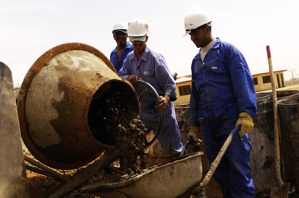 Construction of the Rusafa courthouse
