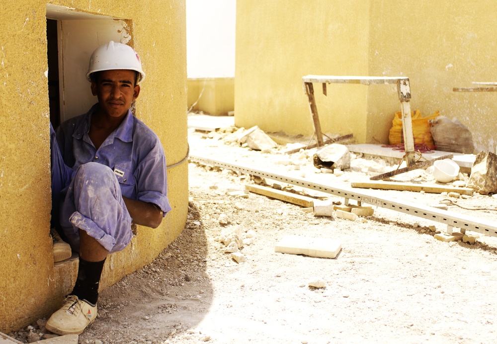 Construction of the Rusafa courthouse