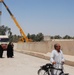 Barrier emplacement opens roads in Abu Ghuraib