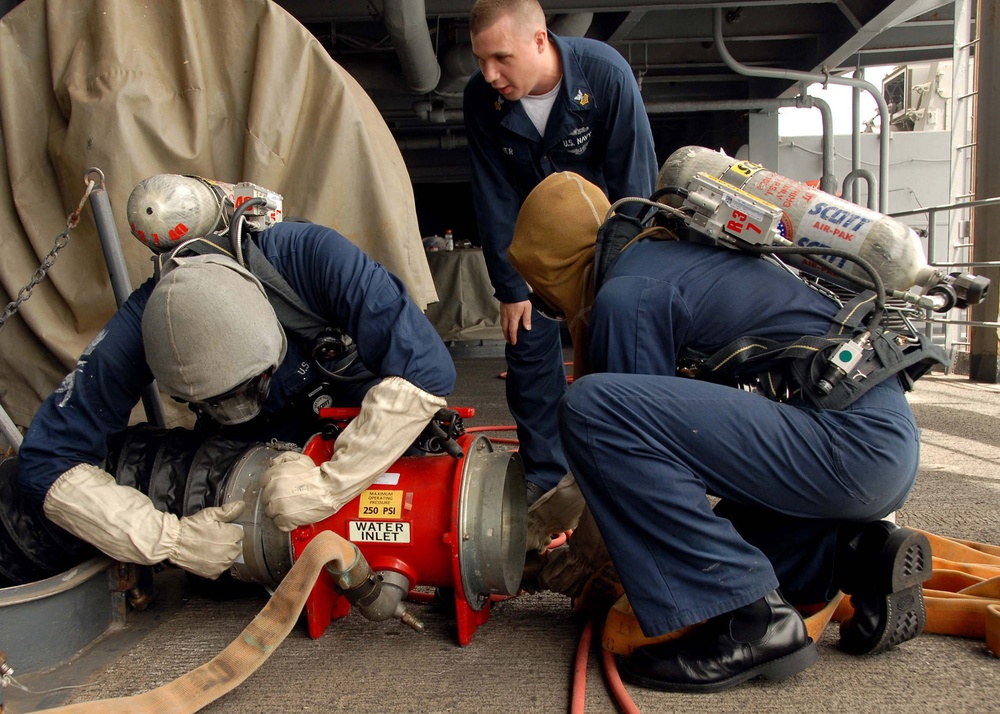 Firefighting drills