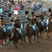 Horse Cavalry Detachment Shoots, Rides the Old-school Way During Pre-show