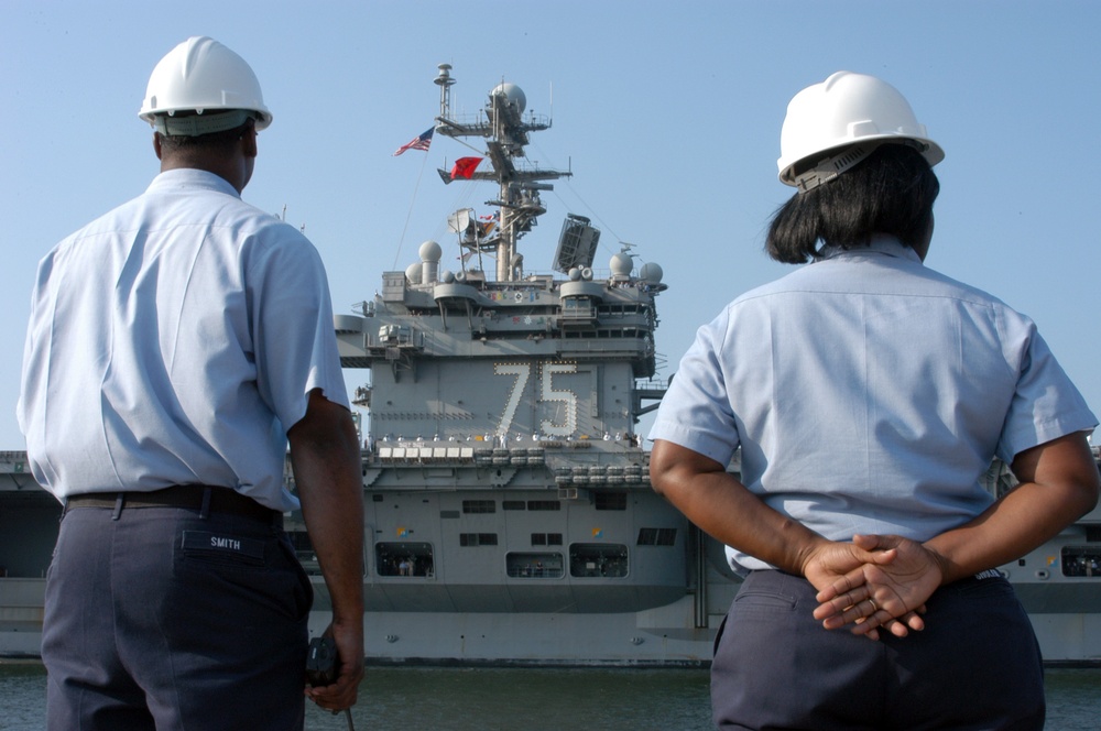 Mooring at Naval Station Mayport