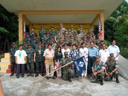 Seabees Finish Building School in the Philippines as Part of CARAT 2008