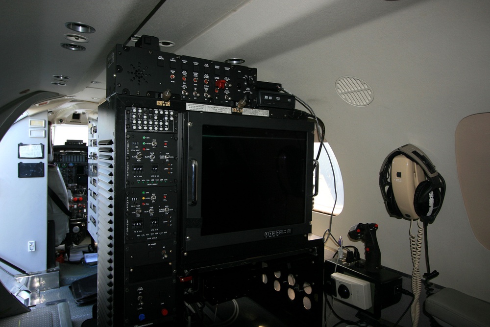 Plane Photographs Flood Damage