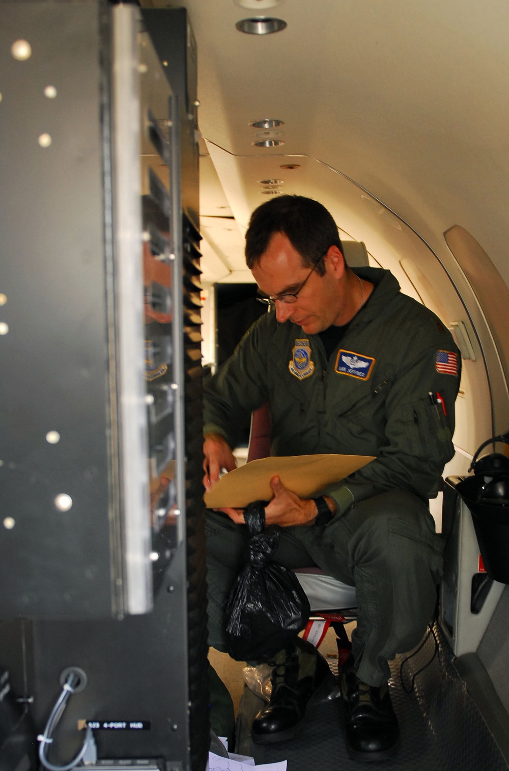 Plane Photographs Flood Damage