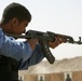 Marksmanship practice with Iraqi police