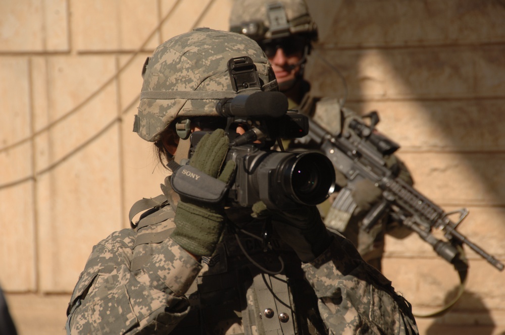 Combined Patrol With Iraqi police