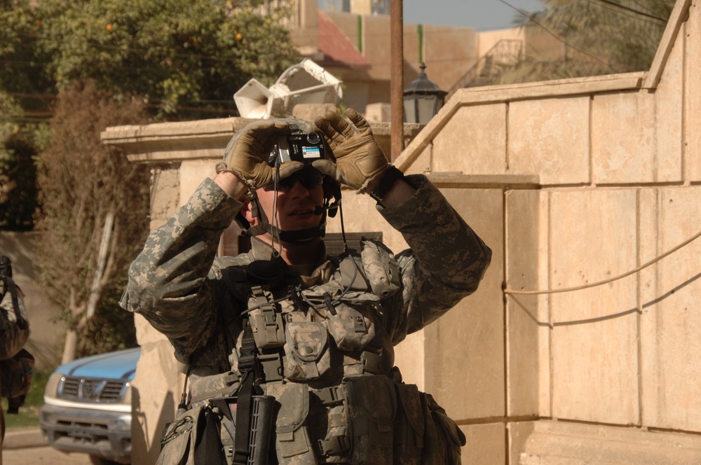 Combined Patrol With Iraqi police