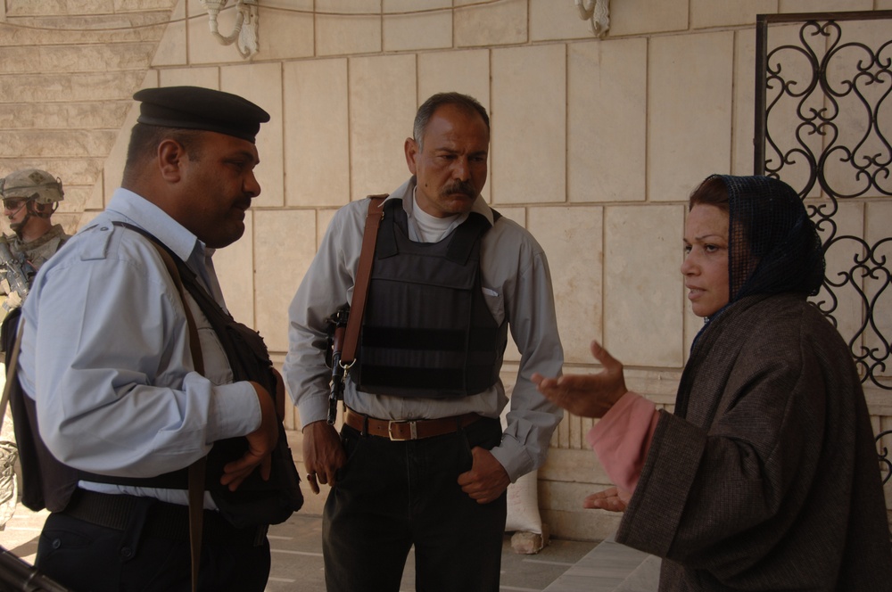 Combined Patrol With Iraqi police