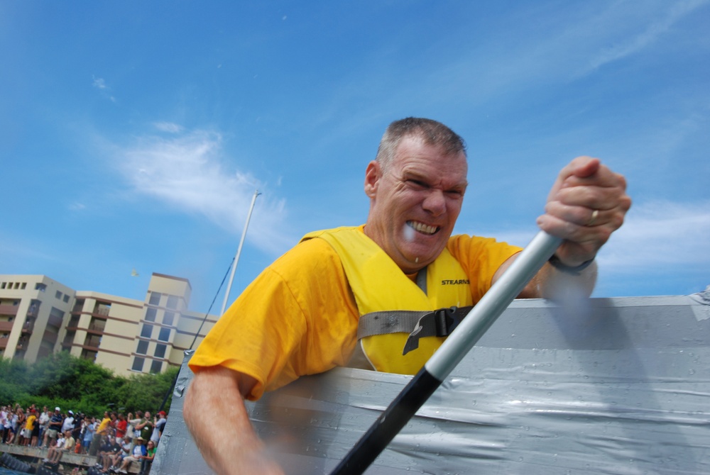 Cardboard Box Boat Regatta