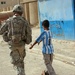 Regulars conduct foot patrol through Thawra 2