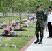 Memorial Tree Planting Honors Fallen 3rd Infantry Division Troops