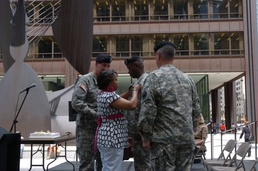 Army Celebrates 233rd Birthday in Chicago's Daley Plaza