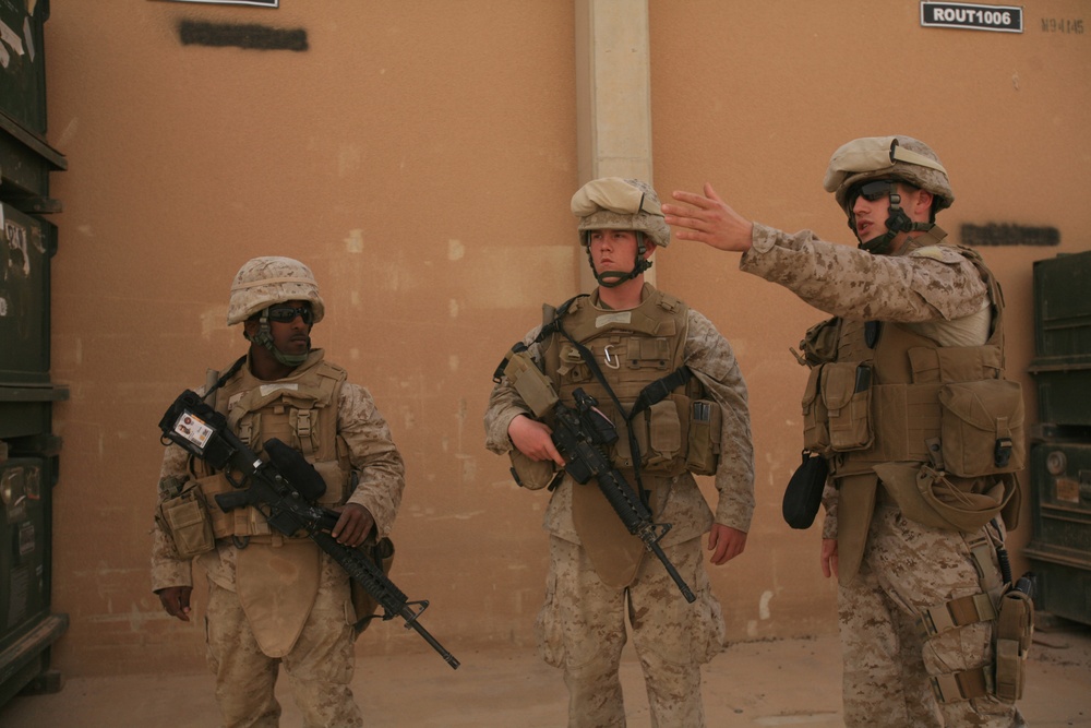 Combat Logistic Battalion 6 Marines train for chaos