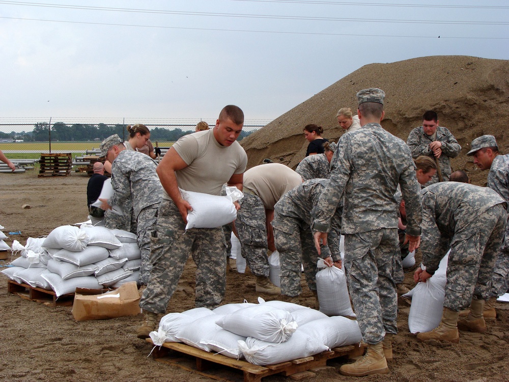 Soldier Morale High in Support of Flood Effort