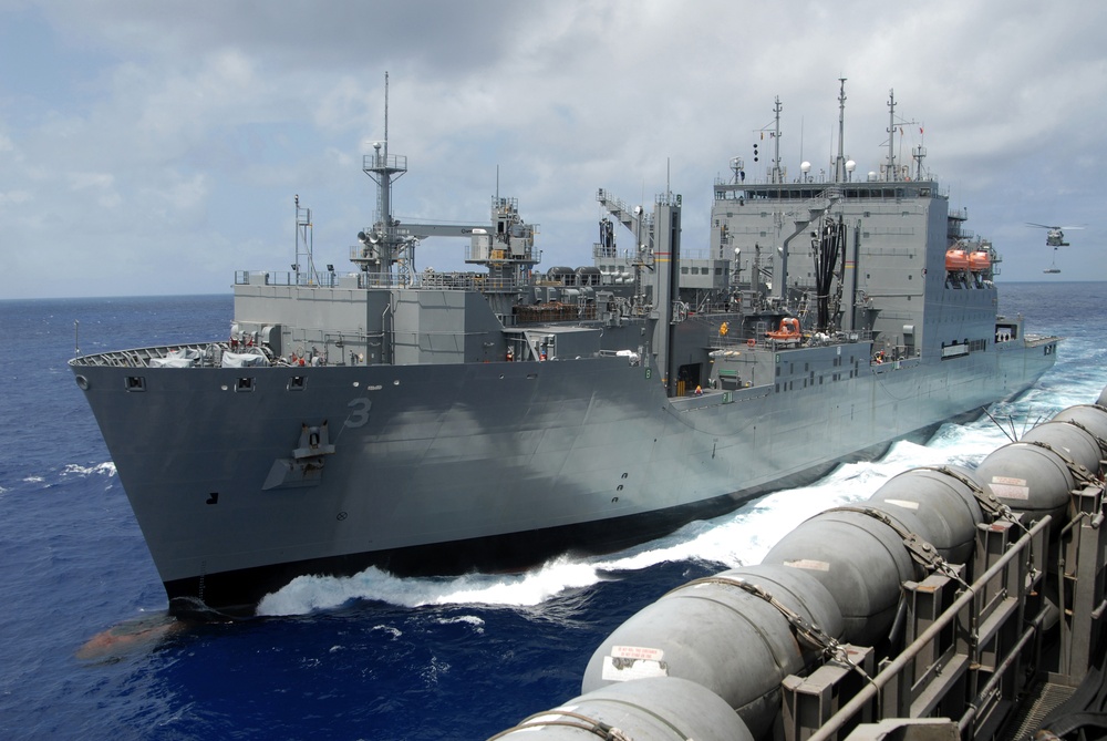 Operations aboard USNS Alan Shepard