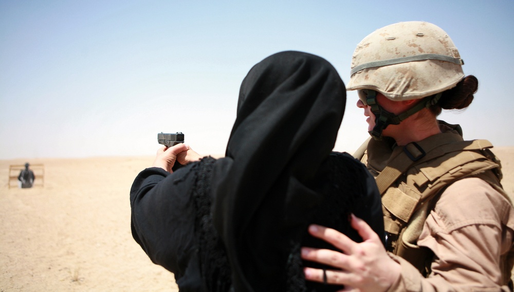 Combat Logistics Battalion-1 Marines train Sisters of Ferris