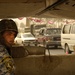 Iraqi National Policeman Stands Post