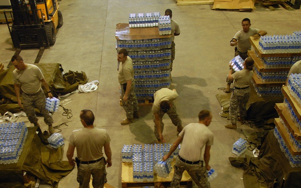 Humanitarian aid drop for Afghanistan