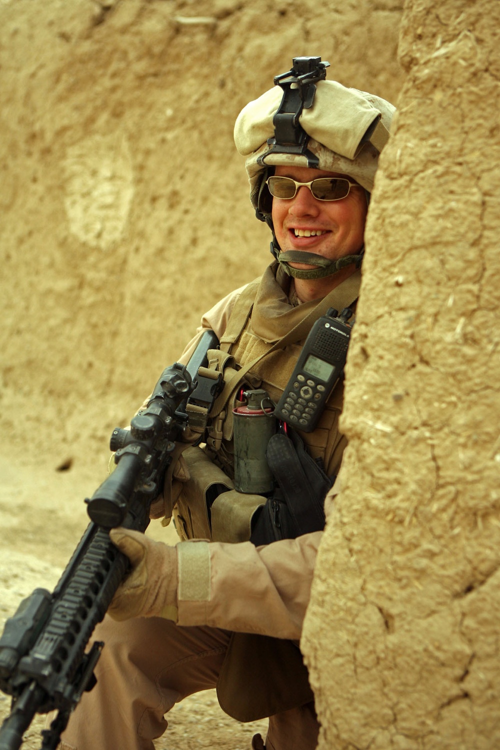 Lowered violence in Iraq gives hope to Marines, Iraqis