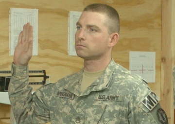 Not Your Average Reenlistment Ceremony