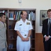 Vice Adm. Kevin Cosgriff meets with Kazakhstan Navy officials at the Ministry of Defense headquarters in Astana, Kazakhstan