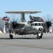 Awaiting for the arrival of the E-2C Group II Hawkeye aircraft