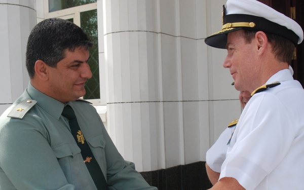 U.S. Naval Forces Central Command Leader Visits Turkmenistan