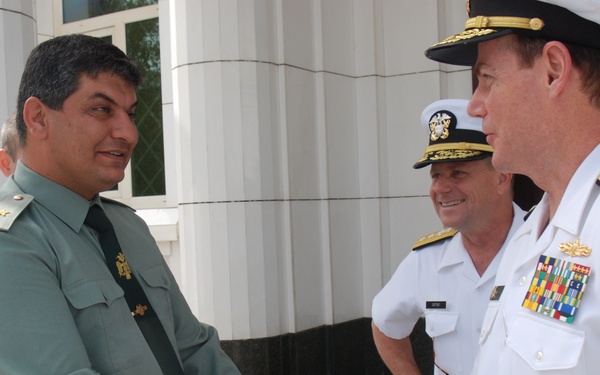 U.S. Naval Forces Central Command Leader Visits Turkmenistan