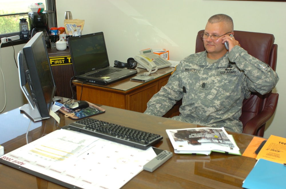 First Team's command sergeant major reflects on his new assignment