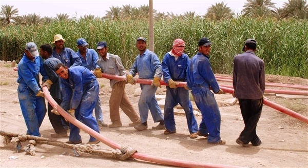 Electrical Work Keeps Potable Water Flowing to Baghdad