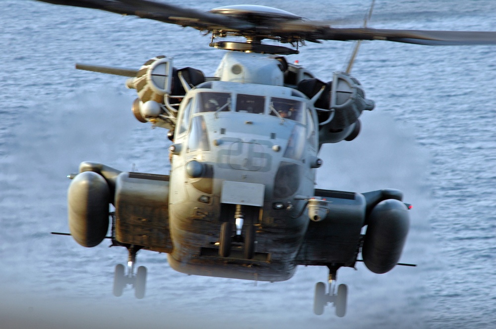 Landing on USS Tarawa