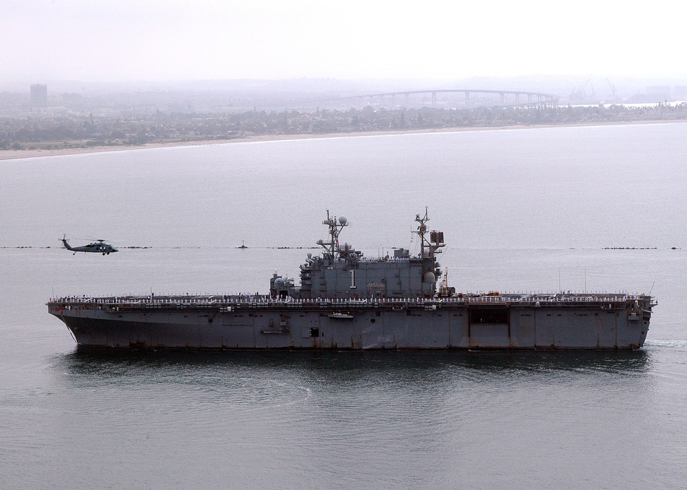 USS Tarawa returns home for decommissioning