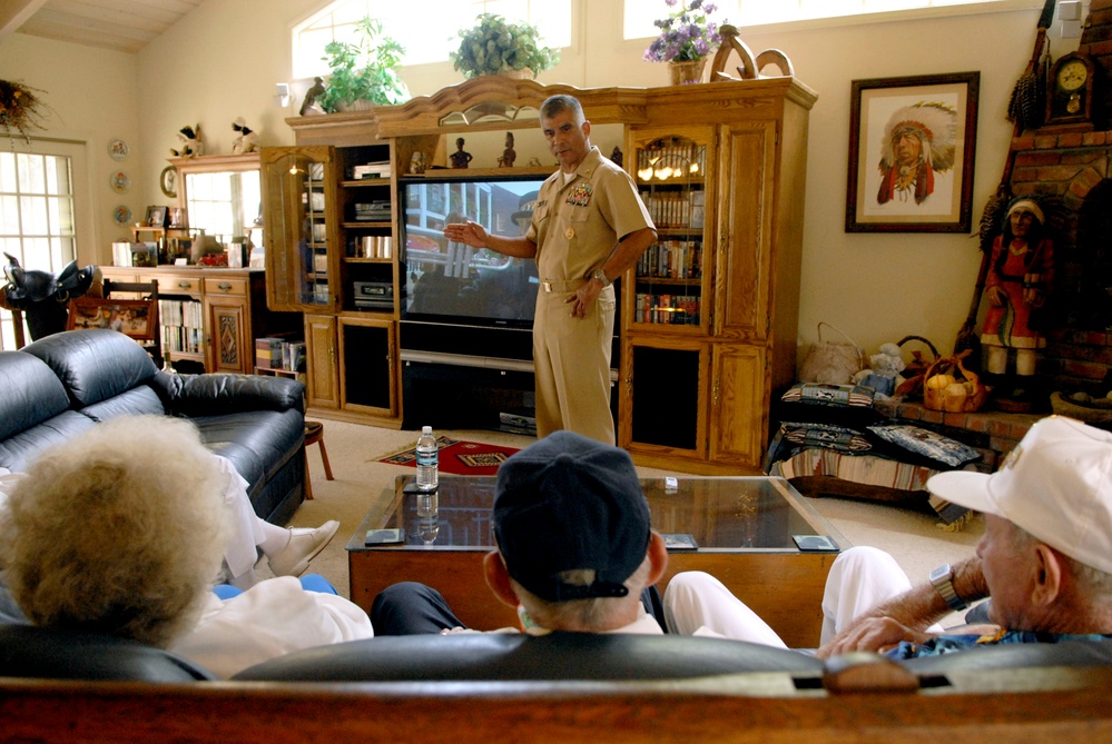 Campa tours Pearl Harbor