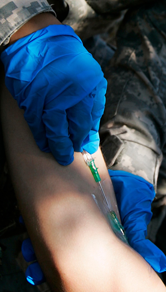 First Blood: Soldiers Use Lifesaving Skills