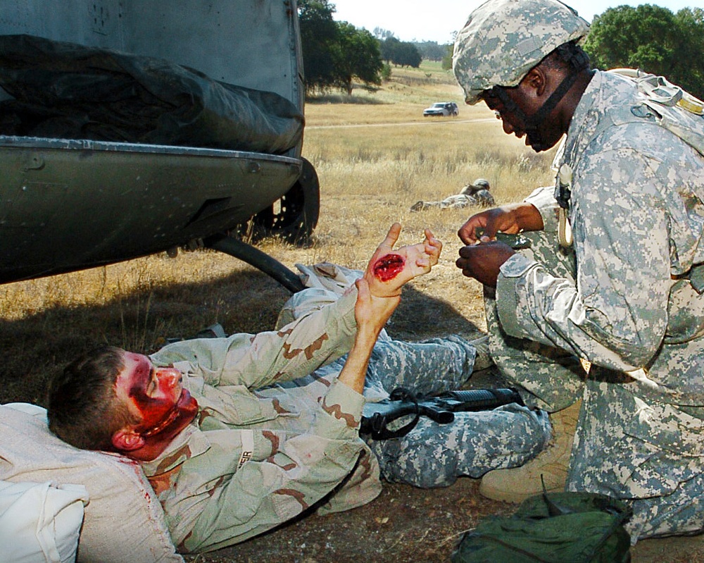 First Blood: Soldiers Use Lifesaving Skills