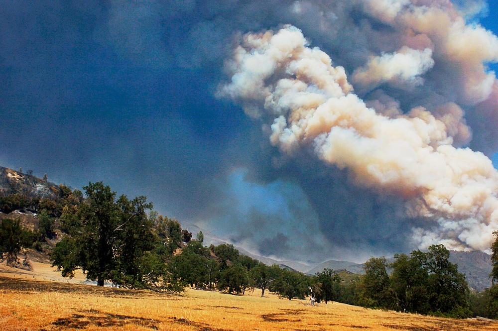 Smoke Over Fort Hunter Liggett