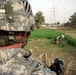 Iraqi police check point