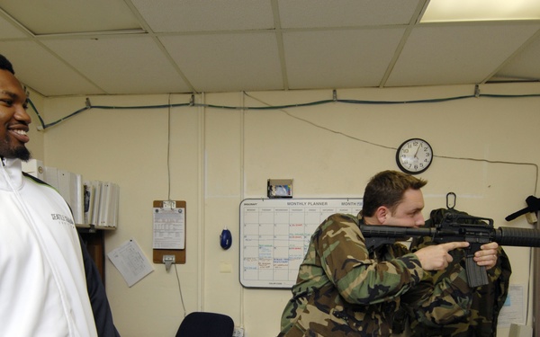 Tapp Visits Little Creek