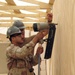 Seabees build huts