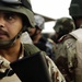 Security check on soldiers in the Sadr City District