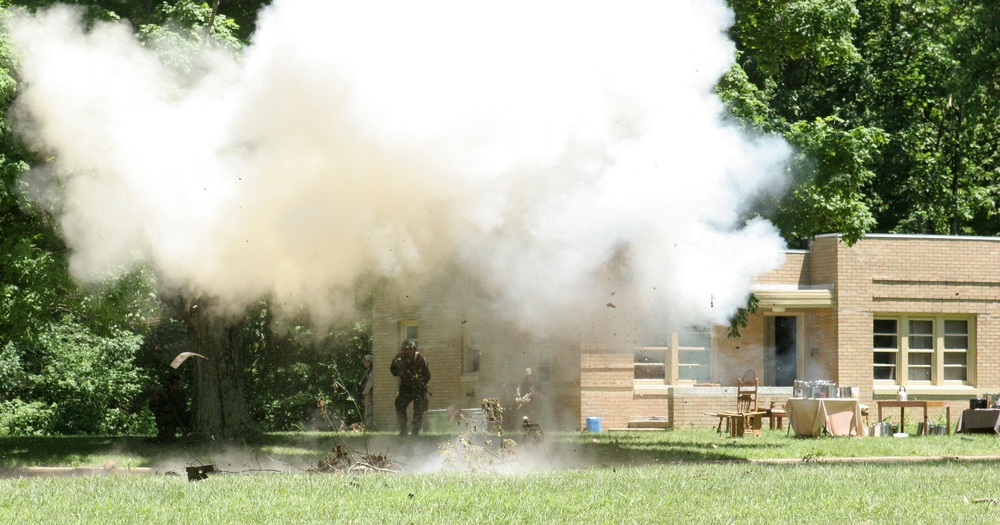 Hollywood effects, Muscatatuck's buildings make Marine-friendly training