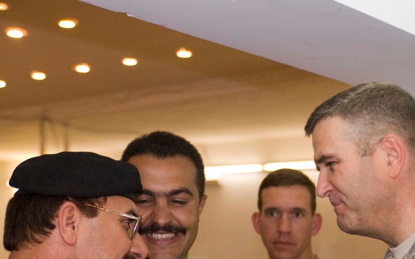 Iraqis bid farewell to 214th Fires Brigade