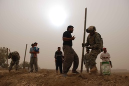 Relations build at fence line