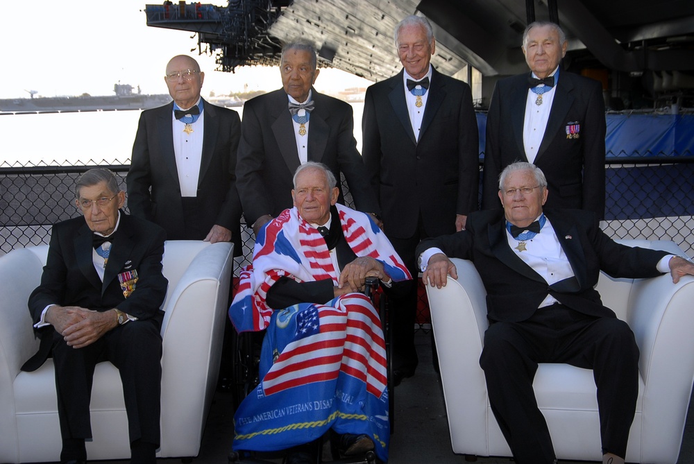 Awards Ceremony on the USS Midway Museum